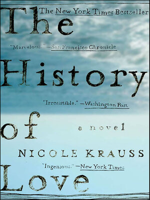cover image of The History of Love